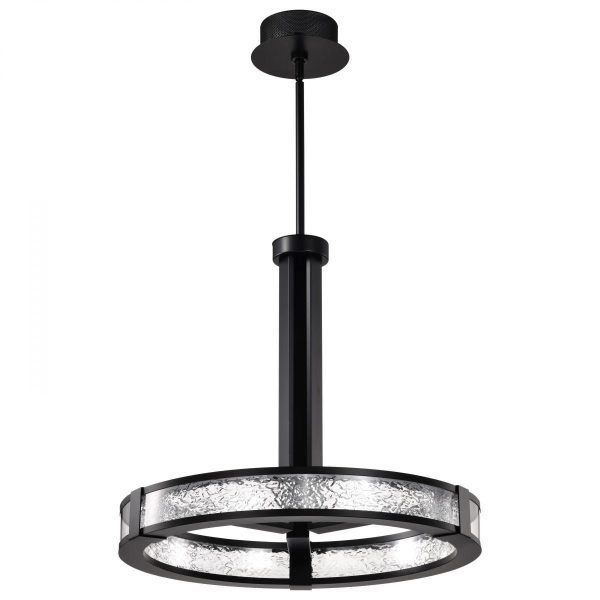 Darrow 24  LED Pendant Light, Matte Black Finish Supply