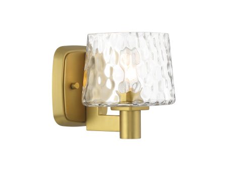 Drysdale 6  1 Light Wall Sconce Brass Finish For Sale