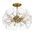 Winter 16  4 Lights Semi-Flush Mount Light Brass Finish Cheap