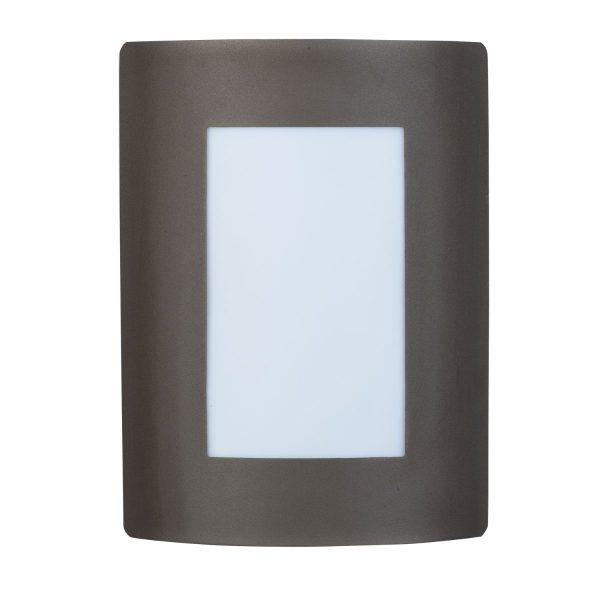 View LED 8 in. LED Outdoor Wall Light 900 Lumens 3000K Bronze Finish Online Hot Sale