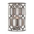 Hexly Wall Sconce Silver Finish Sale