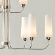 Truby 34  9-Light Multi-Tier Chandelier, Polished Nickel Finish Sale