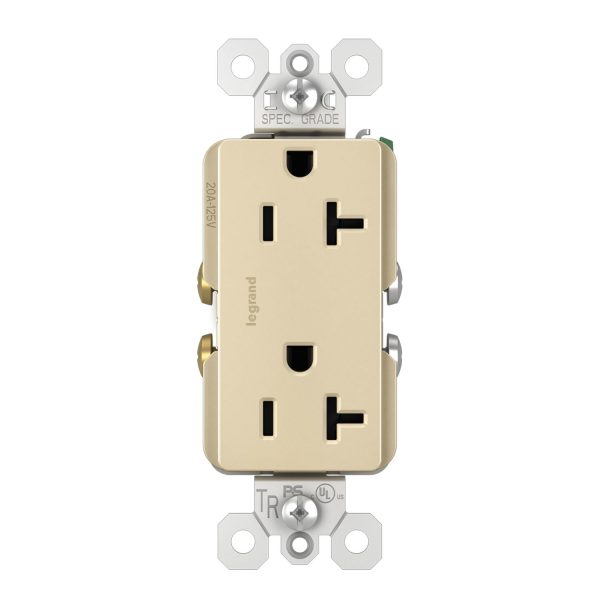 Legrand TR26352R radiant Spec Grade 20A Duplex Tamper-Resistant Receptacle Discount