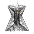 Syrma Grande36 in. LED Pendant Light 3000K Black Finish on Sale