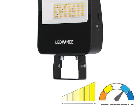 LED Flood Light, 9000 lm, 60W, 30K|40K|50K, Knuckle & Trunnion Mount, 120-347V Online now