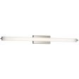 25 in. Linear LED Vanity Light Nickel Finish Online Hot Sale