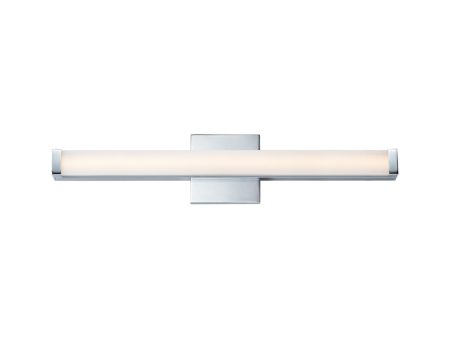 Spec 24 in. LED Bath Bar Selectable CCT Polished Chrome Finish on Sale