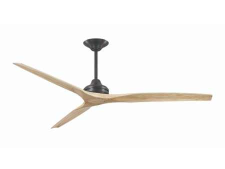 Spitfire DC Dark Bronze 72 in. Ceiling Fan Motor, Blades Sold Separately For Sale