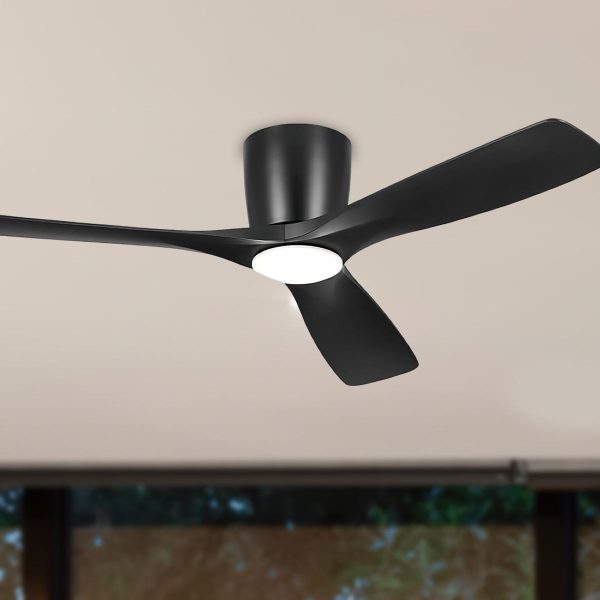 Volos 54  Hugger LED Ceiling Fan Online Sale