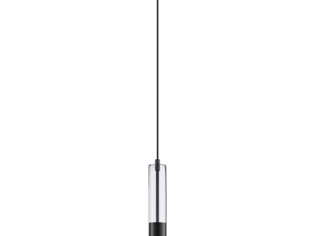 Torch 3 in. LED Pendant Light Black Finish Online Sale