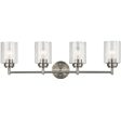 Winslow 30 in 4 Lights Vanity Light Nickel finish For Discount