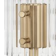 Velestino 20  4-Light Chandelier, Champagne Bronze Finish Online