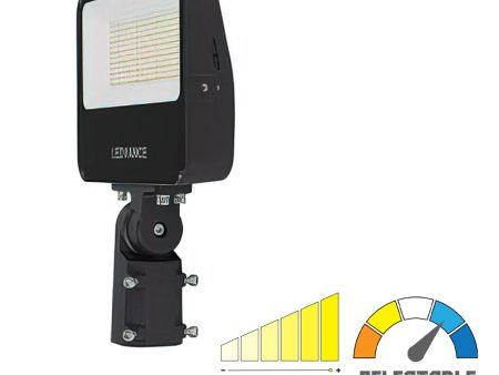 LED Flood Light, 21000 lm, 140W, 30K|40K|50K, Slipfitter & Trunnion Mount, 120-347V For Discount