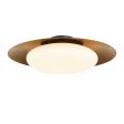 Zinola 24  1 Light LED Flush Mount Gold Finish Discount