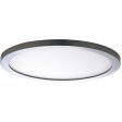 Wafer 15 in. LED Round Disk Light 3000 Lumens 3000K Silver finish Supply