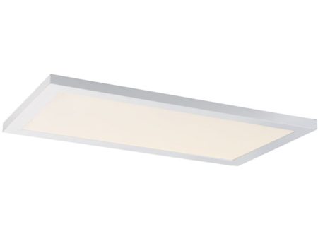 Sky 24 in. LED Rectangular Disk Light 4000K White Cheap