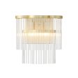 Azura 12  2 Lights Wall Scocne Brass Finish Hot on Sale