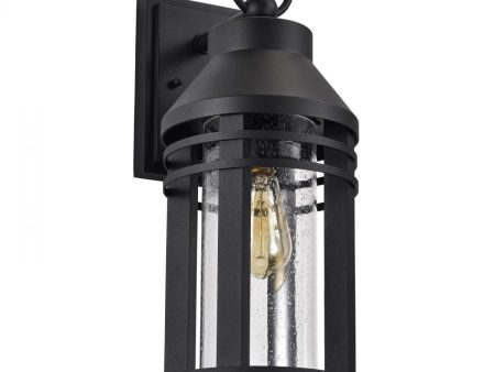 Wilton 20  Outdoor Wall Light, Matte Black Finish Online