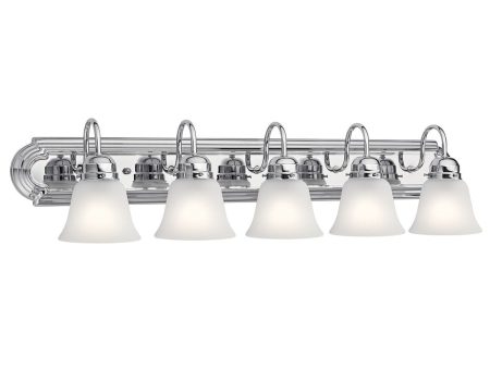 36 in. 5 Lights Vanity Light Chrome Finish For Cheap