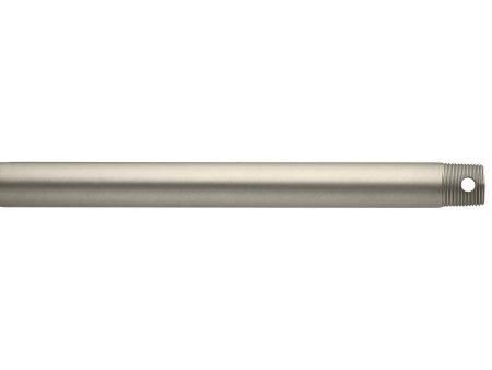 24 Inch Fan Downrod, Brushed Nickel Finish Cheap