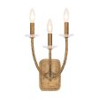 Atella Wall Sconce Gold Finish Sale