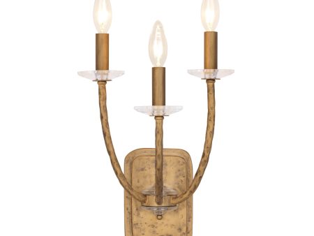 Atella Wall Sconce Gold Finish Sale