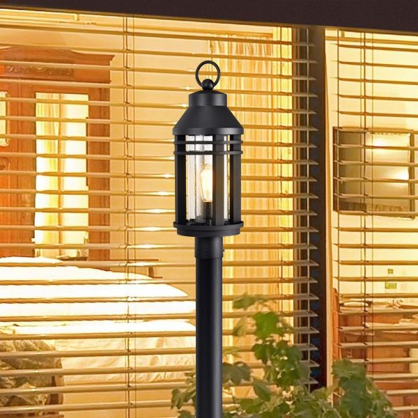 Wilton 23  Lamp Post, Matte Black Finish Online Hot Sale