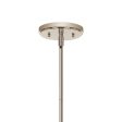 Velestino 47  4-Light Linear Chandelier, Polished Nickel Finish Hot on Sale