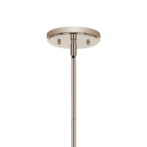 Velestino 47  4-Light Linear Chandelier, Polished Nickel Finish Hot on Sale