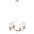 Velestino 20  4-Light Chandelier, Polished Nickel Finish Online