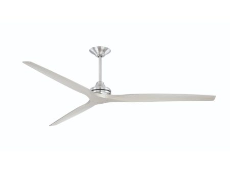 Spitfire DC Brushed Nickel 84 in. Ceiling Fan Motor, Blades Sold Separately on Sale