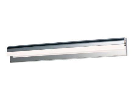 Waterfall 36 in. LED Bath Bar Chrome finish Sale