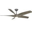 Zephyr 5-Blade 62  LED Smart Ceiling Fan For Sale