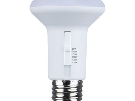 R20 BR20 LED Bulb, 6 Watts, 525 Lumens, Dim to Warm & CCT Selectable, E26 Medium Base, 120° Flood Supply