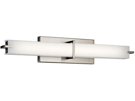 24 in. LED Bath Bar Nickel Finish Discount